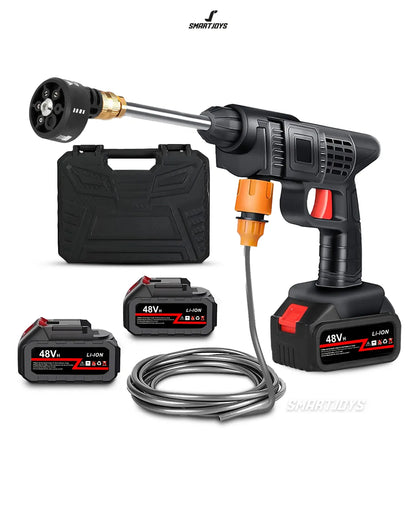 Hidrolavadora Portátil Inalámbrica de Alto Rendimiento (2 Baterías Incluidas)