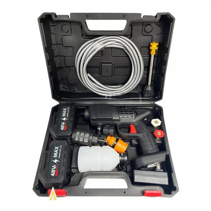 Hidrolavadora Portátil Inalámbrica de Alto Rendimiento (2 Baterías Incluidas)