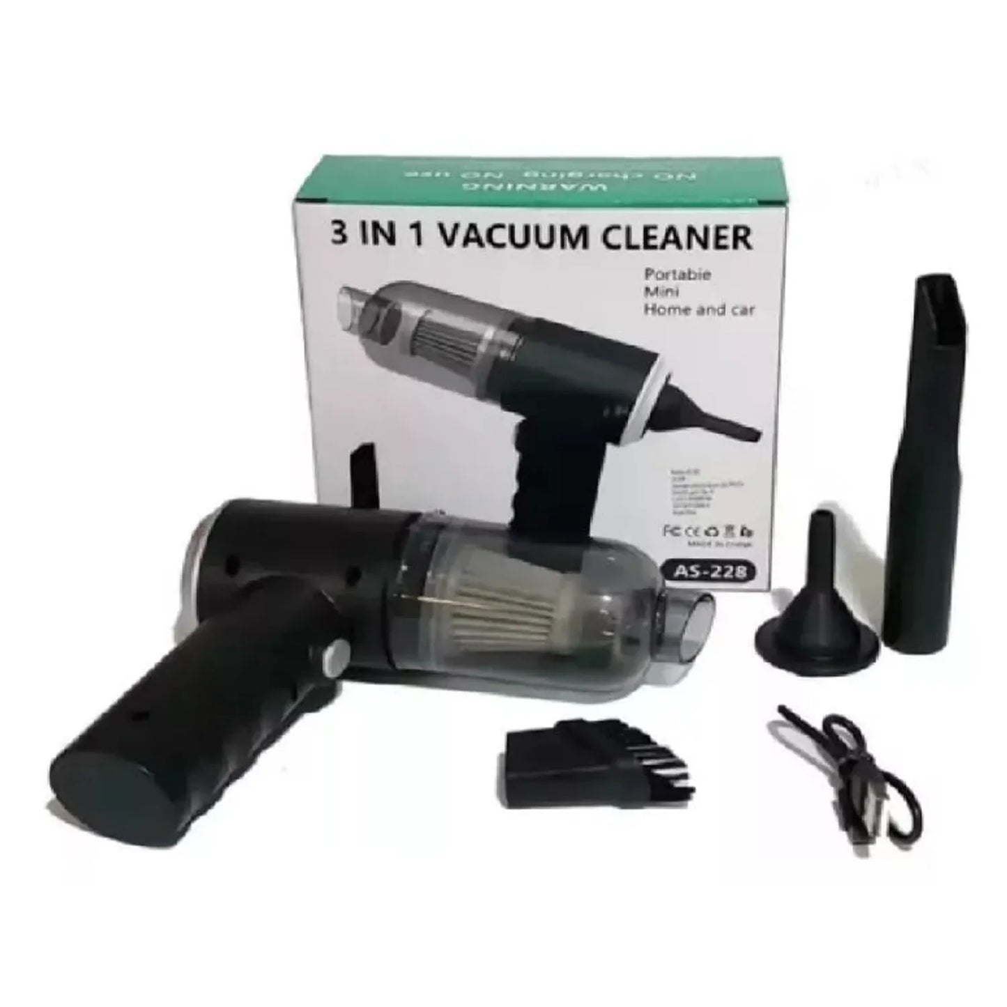 Mini aspiradora portátil USB